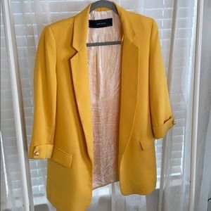 Zara 3/4 sleeve blazer